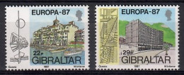 Gibraltar 1987 Mi 519-520 MNH  (ZE1 GIB519-520) - Other