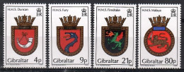 Gibraltar 1985 Mi 493-496 MNH  (ZE1 GIB493-496) - Timbres