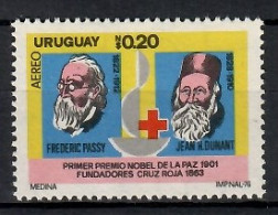 Uruguay 1976 Mi 1436 MNH  (LZS3 URG1436) - Nobelpreisträger