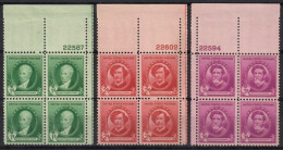 United States Of America 1940 Mi 480-482 MNH  (LZS1 USAmarvie480-482) - Autres
