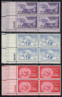 United States Of America 1949 Mi 601-603 MNH  (ZS1 USAmarvie601-603a) - Airplanes