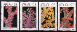 Palau 1990 Mi 343-346 MNH  (ZS7 PAL343-346) - Conchas