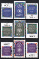 Palau 1987 Mi 197-205 MNH  (ZS7 PAL197-205) - Stamps