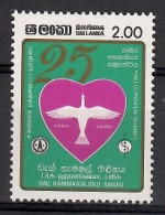 Sri Lanka 1986 Mi 761 MNH  (ZS8 SRI761) - Médecine