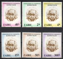Congo, Democratic Republic (Kinshasa) 1980 Mi 640-645 MNH  (ZS6 ZRE640-645) - Nobel Prize Laureates