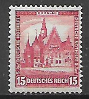 GERMANIA REICH REP.DI WEIMAR 1931  BENEFICENZA UNIF. 436 MLH VF - Unused Stamps