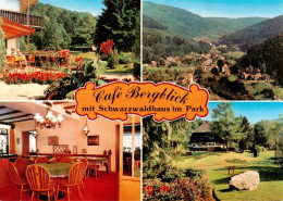 73947082 Bad_Herrenalb Café Bergblick Mit Schwarzwaldhaus Im Park Unteres Gaista - Bad Herrenalb