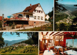 73947074 Gaistal_Bad_Herrenalb Pension Restaurant Waldcafé Panorama Schwarzwald - Bad Herrenalb