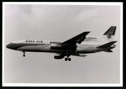 Fotografie Flugzeug Lockheed L-1011 Tristar, Passagierflugzeug Der Gulf Air, Kennung A40-TW  - Luftfahrt