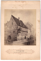 Fotografie Unbekannter Fotograf, Ansicht Leipzig, Die Heuwaage Um 1857, Nach Einem Aquarell Von F.W. Heine  - Orte