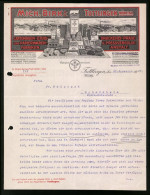 Rechnung Tuttlingen 1927, Cartonagen Und Papierwaren Fabrik Mich. Birk AG, Werke Und Produktpalette  - Other & Unclassified