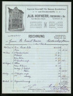 Rechnung Freiburg I. Br. 1921, Spezial Geschäfft Für Damen Konfektion-Kleiderstoff, Verkaufshaus  - Sonstige & Ohne Zuordnung