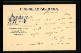 AK Chocolat Suchard, Grand Prix Exposition Universelle Paris 1900, Kakao-Karawane  - Landbouw