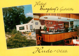 73905794 Hude  Oldenburg Hotel Burgdorfs Gaststaette Theke - Autres & Non Classés