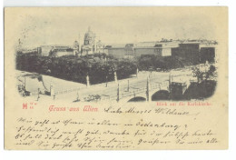 Österreich - Postkarte Blick Aur Die Karlskirche. Gruss Aus Wien. 1898 - Other & Unclassified