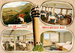 73905760 Hausberge Porta Westfalica Hotel Restaurant Bismarckburg Terrasse Gesel - Porta Westfalica