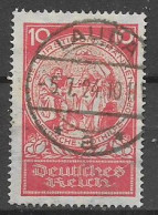 GERMANIA REICH REP.DI WEIMAR 1924 BENIFICIENZA S.ELISABETTA UNIF. 345  USATO VF - Gebraucht