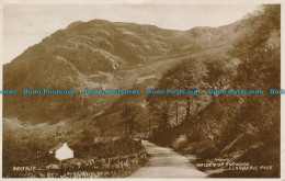 R007270 Maiden Of Snowdon. Llanberis Pass. Valentine. No 98139. RP - Welt