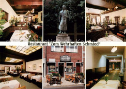 73866830 Aachen Restaurant Zum Wehrhaften Schmied Denkmal Statue Aachen - Aken