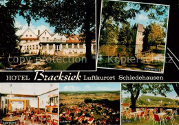 73866822 Schledehausen Bissendorf Hotel Bracksiek Gaststaette Garten Luftbild Sc - Bissendorf