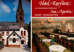 73866815 Bornhofen Kamp Hotel Kurfuerst Historisches Gaestehaus San Agustin Kirc - Autres & Non Classés