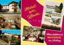 73866779 Neuhaus Solling Hotel Zur Linde Bierstuebchen Kaffeegarten Liegewiese J - Holzminden
