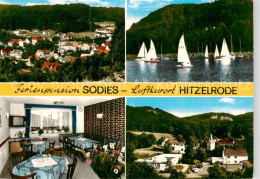73866774 Hitzelrode Meinhard Ferienparadies Sodies Panorama Segelpartie Gaststub - Autres & Non Classés