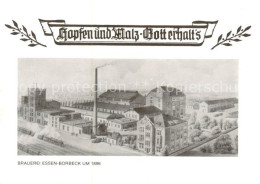 73866764 Borbeck Essen Brauerei Essen-Borbeck Um 1896 Borbeck Essen - Essen