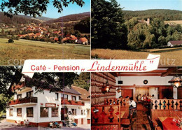 73866744 Wallenstein Panorama Burg Cafe Pension Lindenmuehle Gaststube Panorama  - Autres & Non Classés