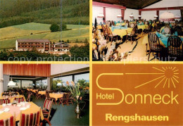 73866739 Rengshausen Knuellwald Hotel Sonneck Gastraeume Rengshausen Knuellwald - Autres & Non Classés