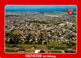 73866735 Muenster Dieburg Fliegeraufnahme Muenster Dieburg - Autres & Non Classés