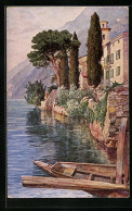 Artista-Cartolina Oria, Villa Fogazzaro, Lago Di Lugano  - Sonstige & Ohne Zuordnung