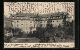 CPA Strassburg, Diakonissenanstalt Bethesda Vom Le Jardin Her  - Other & Unclassified