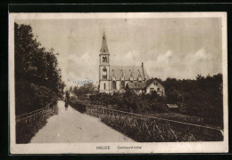 CPA Dieuze, Garnisonkirche  - Dieuze