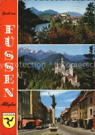72568318 Fuessen Allgaeu Mit Schloss Hohenschwangau Fuessen - Fuessen