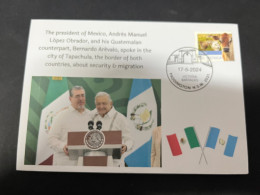 19-5-2024 (4 Z 32) Guatemala President Visit To City Of Talachula And Meet Mexico President - Guatemala