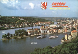 72567608 Passau Dreifluessestadt Donau Inn Und Ilz Passau - Passau