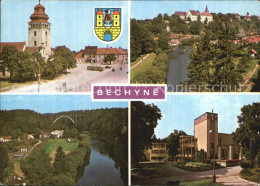 72567399 Bechyne Fliegeraufnahmen Mit Kirche Tschechische Republik - Tchéquie