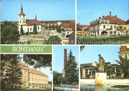 72567393 Bohdanec Kirche Brunnen Turm Bohdanec - Tchéquie