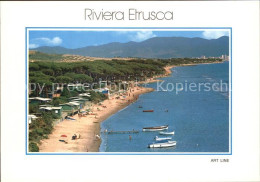 72567180 Piombino Fliegeraufnahme Riviera Etrusca  - Autres & Non Classés