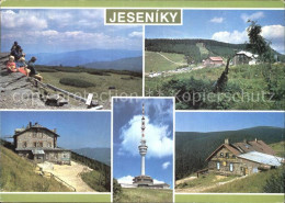 72567141 Jeseniky Berghaeuser Sendeturm Jeseniky - Tchéquie