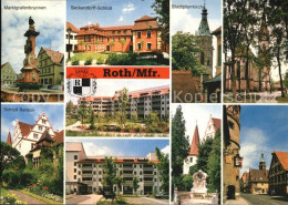 72567139 Roth Pruem Markgrafenbrunnen Seckendorff-Schloss Augustinum Kirchen Rot - Autres & Non Classés