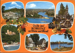 72567130 Koblenz Rhein Kirchen Deutsches-Eck Burg Koblenz - Koblenz