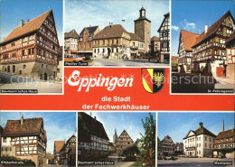 72566442 Eppingen St. Petergasse Marktplatz Altstadtstrasse Baumannsches Haus Ep - Eppingen
