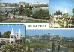 72566303 Budapest Fischerbastei Kettenbruecke Budapest - Hongarije