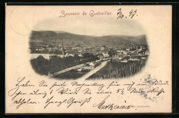 CPA Guebwiller,  Vue De Aérienne  - Guebwiller