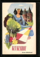 Künstler-AK Keukenhof, Exposition Florale Nationale, Lisse-Holland  - Expositions
