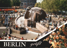 72566062 Berlin Brunnen An Der Gedaechtniskirche Berlin - Autres & Non Classés