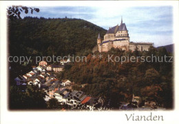 72566034 Vianden Teilansicht Mit Schloss - Autres & Non Classés
