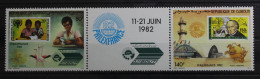 Dschibuti 335-336 Postfrisch Als Dreierstreifen #TC211 - Dschibuti (1977-...)
